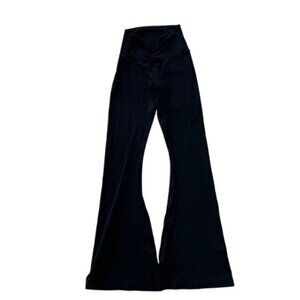 OFFLINE By Aerie Real Me High Waisted Flare Pants Black Size Small